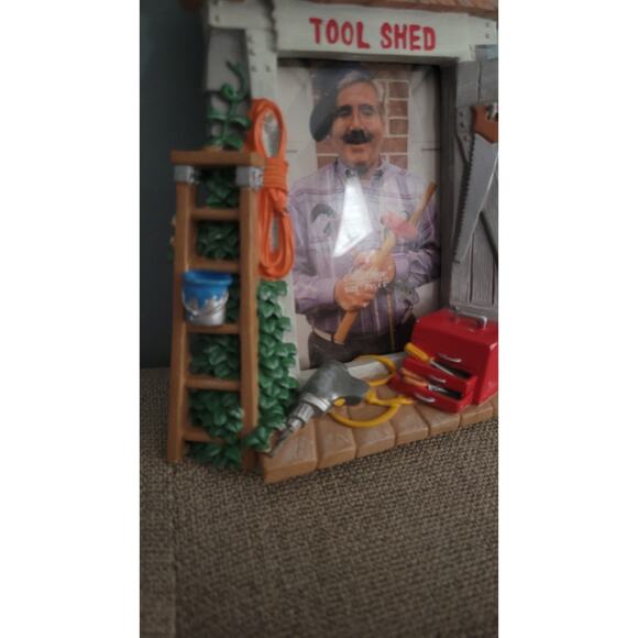 Malden International Designs Handyman Photo Frame 3.5 x 5 Tool Shed - Picture 3 of 5